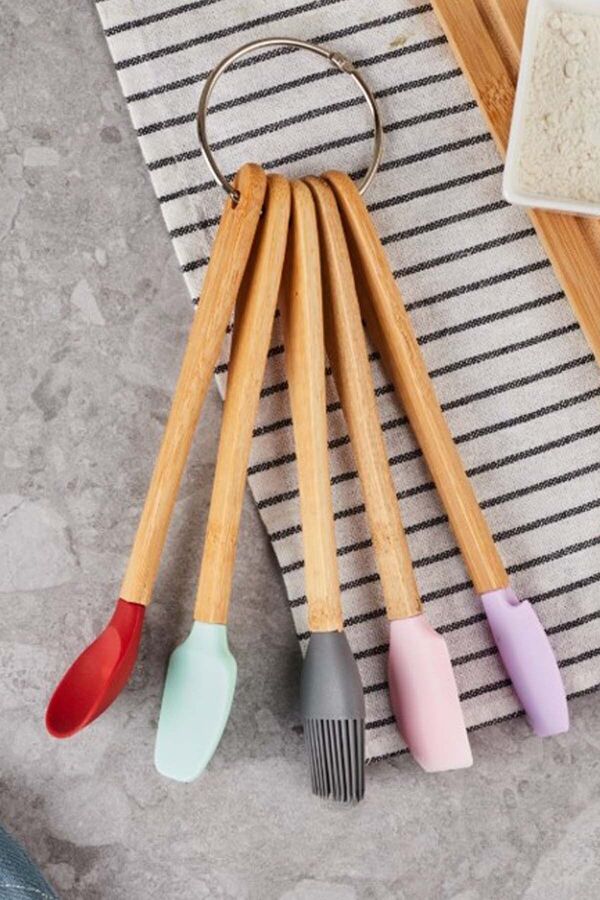 Robert 5 Li Uzun Spatula Set 21 Cm